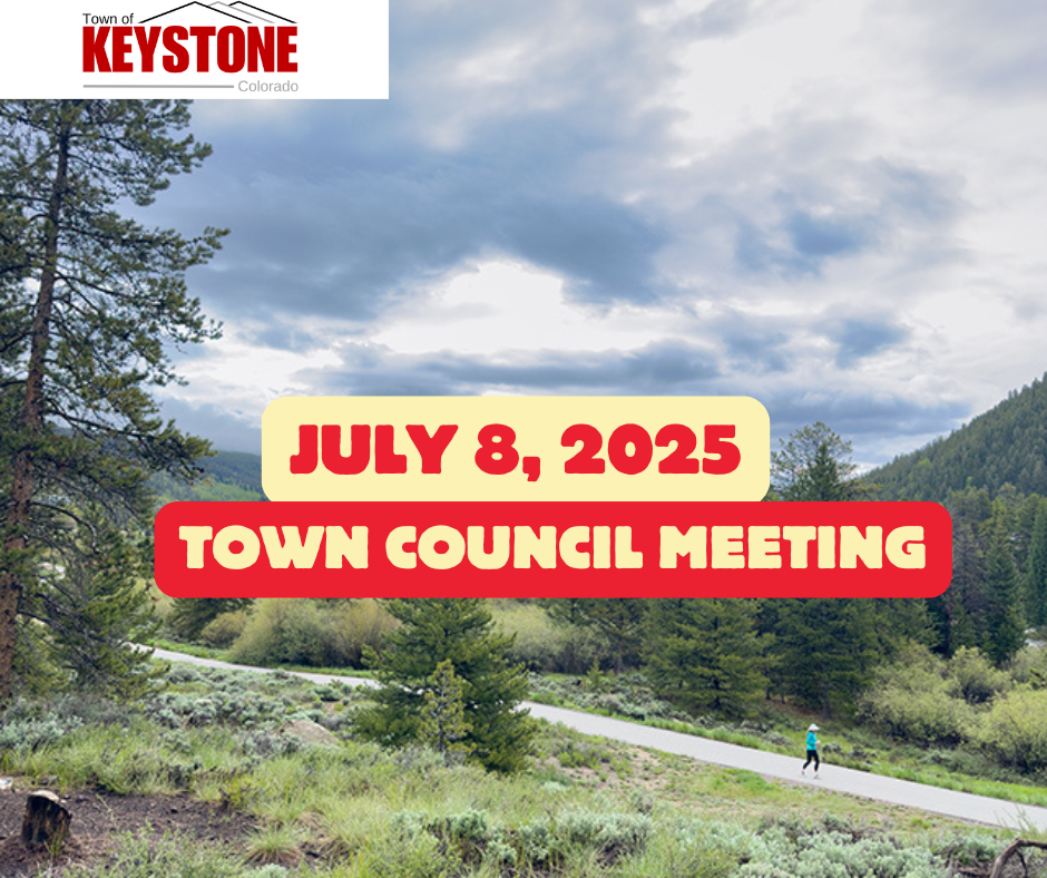 Text Reading "July 8, 2025 - Town Council Meeting"